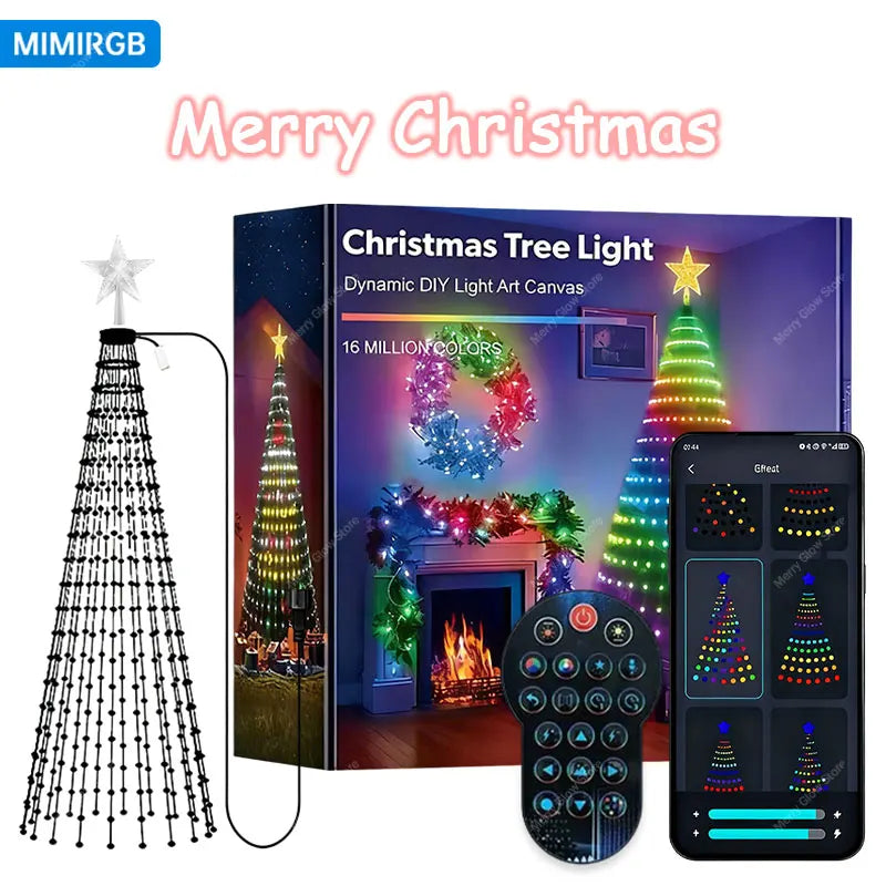 Valwaria GlowSync – Smart Christmas Tree Lights