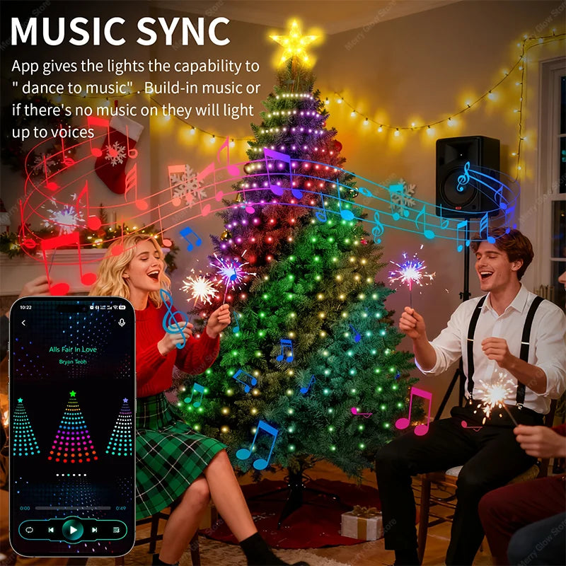 Valwaria GlowSync – Smart Christmas Tree Lights
